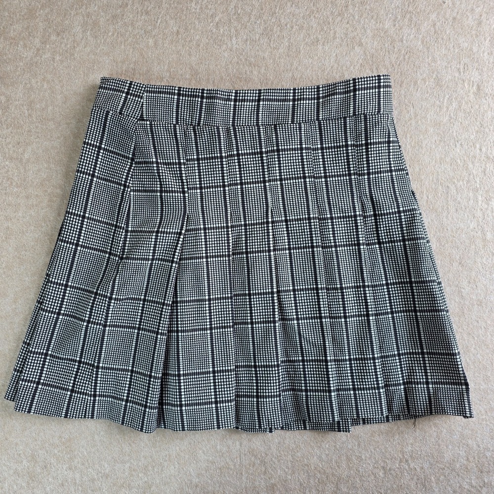 Joe‎ Benbasset Y2K Pleated Plaid Mini Skirt Sz S Preppy Academia Clueless School